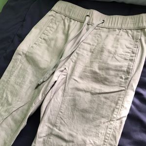 Tan Jogger Pants